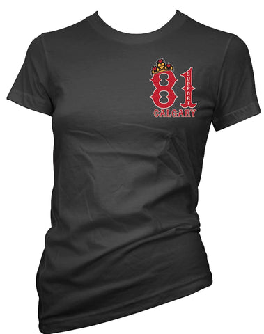 Support 81 Calgary Queen of the World t-shirt